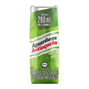 AGUARDIENTE ANTIOQUEÑO VERDE 1/4