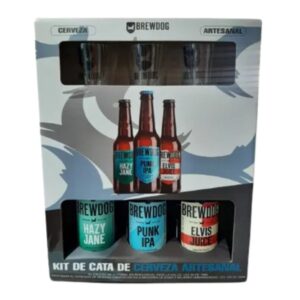 CERVEZA  BREWDOG EST X 3 + COPAS