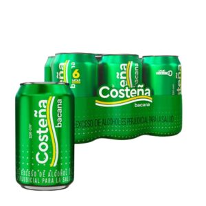 CERVEZA COSTEÑA BACANA LATA 330 ml