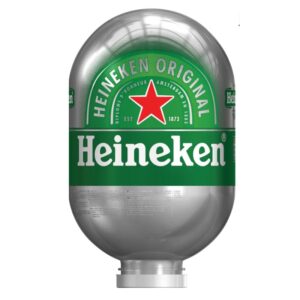 CERVEZA HEINEKEN HOLANDESA BARRIL 8 LT