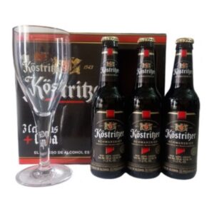 CERVEZA KOSTRITZER EST X 4 + COPA