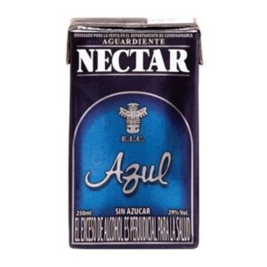 AGUARDIENTE NECTAR AZUL 1/4