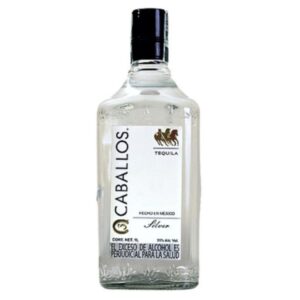 TEQUILA 3 CABALLOS SILVER LITRO