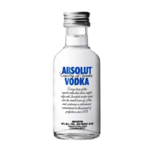 VODKA ABSOLUT MINIATURA