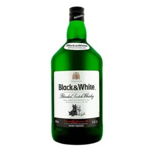 WHISKY BLACK & WHITE GARRAFA