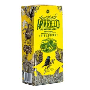 AGUARDIENTE AMARILLO MANZANARES LITRO