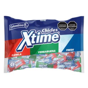CHICLE  X-TIME SURTIDO X100