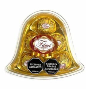 CHOCOLATE FELICCI CAMPANA X 8