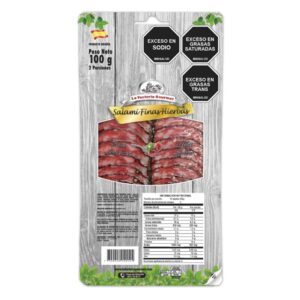 SALAMI FINAS HIERBAS 100 GR