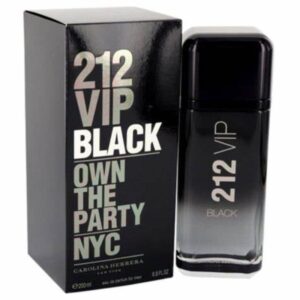 PERFUME HOMBRE C.H 212 VIP BLACK 3.4 OZ EDP