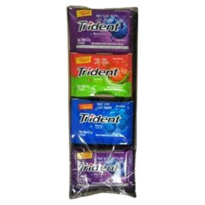 CHICLE TRIDENT *3 SURT X 24